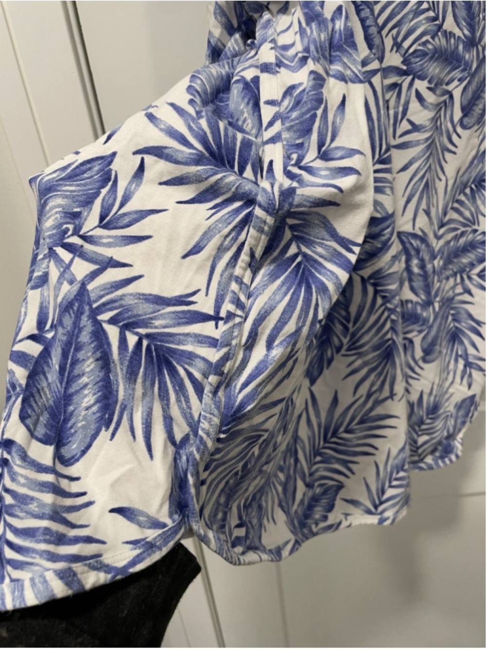 Coolibar Heyday Side Split Sun shirt Navy white XXL Long Sleeve SPF 50 + - Picture 5 of 7
